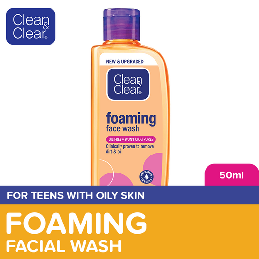 CLEAN & CLEAR Essentials Foaming Facial Wash 50mL