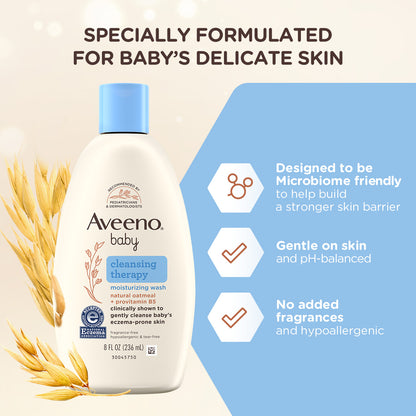 Aveeno Baby Dermexa Moisturizing Wash 236ml